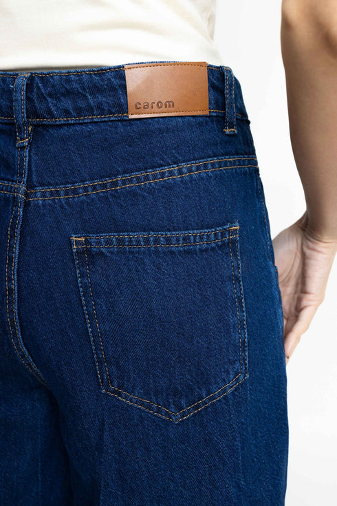 The Denim High-Rise Culottes